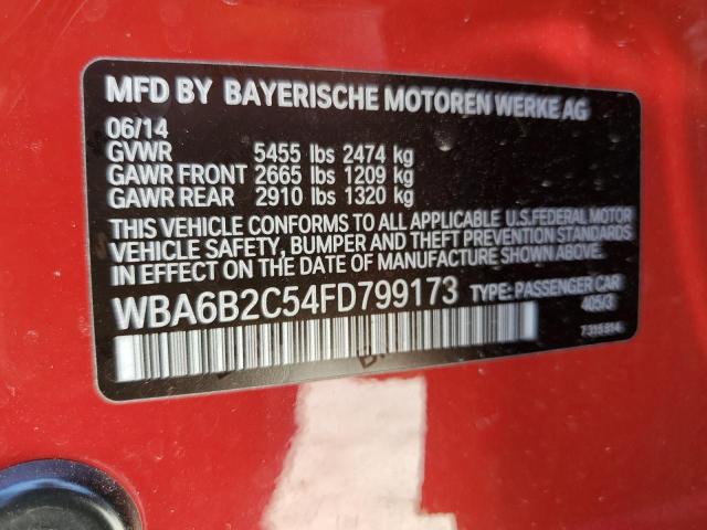 WBA6B2C54FD799173 BMW 650 I Gran Coupe