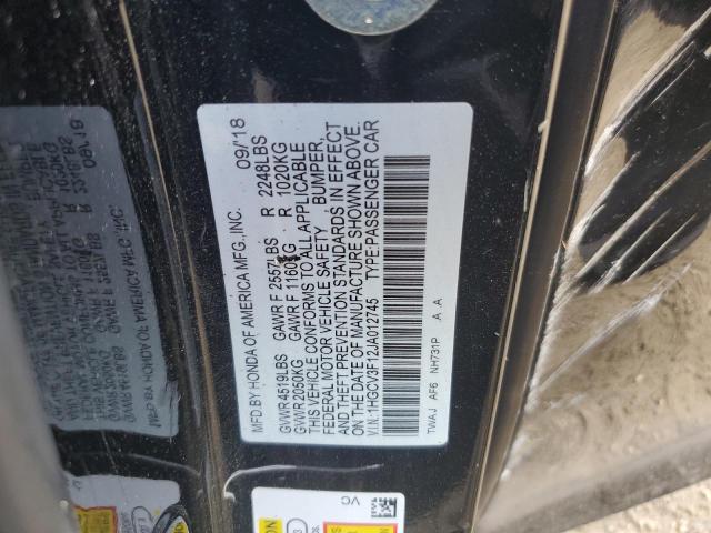 1HGCV3F12JA012745 Honda ACCORD HYBRID