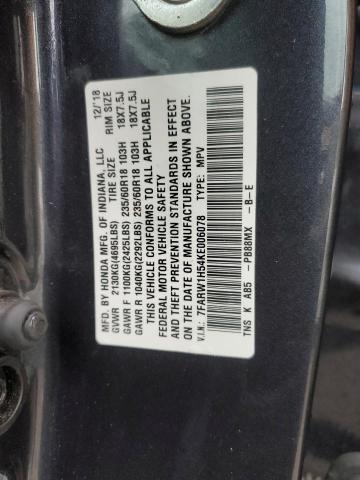 7FARW1H54KE006078 Honda CR-V EX