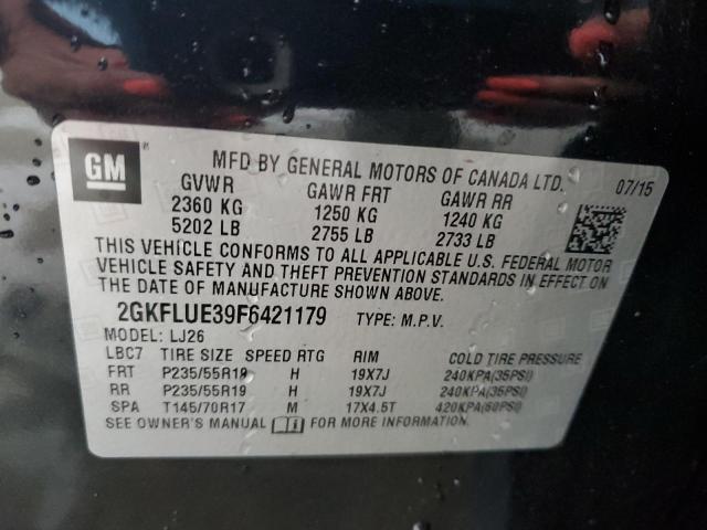 2GKFLUE39F6421179 GMC Terrain Denali