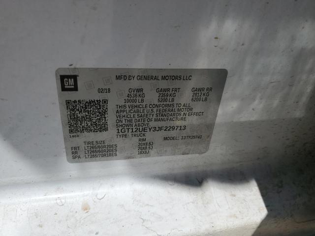 1GT12UEY3JF229713 GMC Sierra K2500 Denali