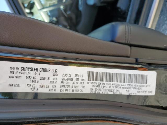1C4RDJDG1EC490916 Dodge DURANGO LIMITED