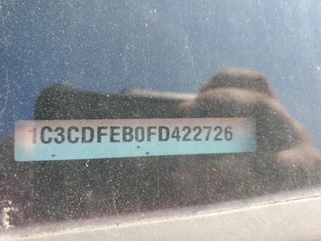 1C3CDFEB0FD422726 Dodge DART GT