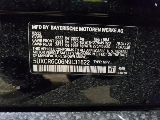 5UXCR6C06N9L31622 BMW X5 Xdrive40i