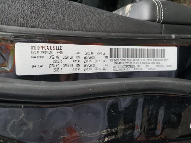 1C4SDJET9FC760330 Dodge Durango Citadel