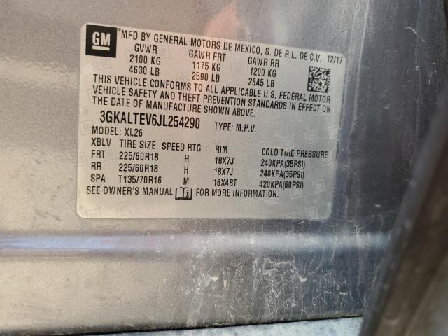 3GKALTEV6JL254290 GMC Terrain Sle