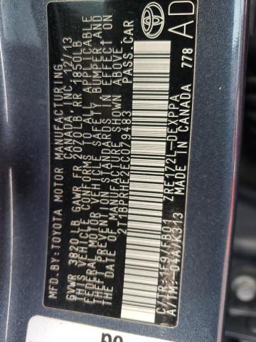 2T1BPRHE2EC079483 Toyota Corolla Eco