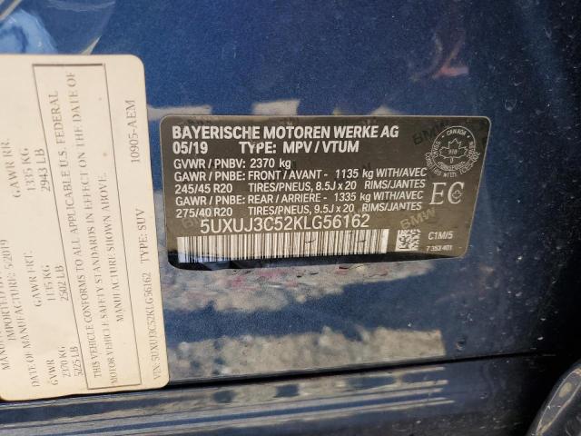 5UXUJ3C52KLG56162 BMW X4 Xdrive30i