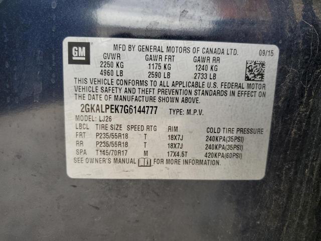 2GKALPEK7G6144777 GMC Terrain Slt