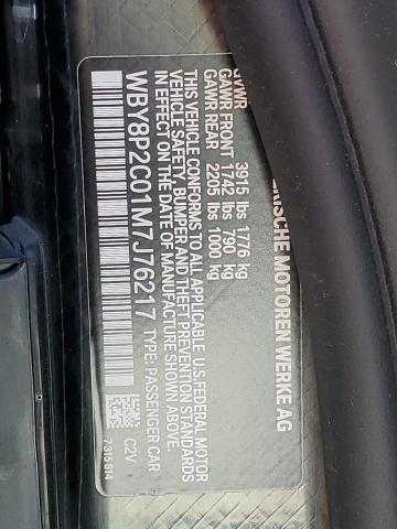 WBY8P2C01M7J76217 BMW I3 Bev