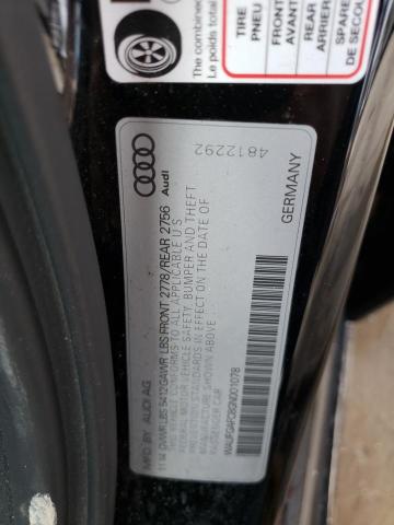 WAUFGAFC8GN001078 Audi A6 Premium Plus
