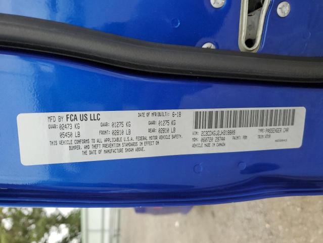 2C3CDXGJ2JH318809 Dodge Charger R/t 392