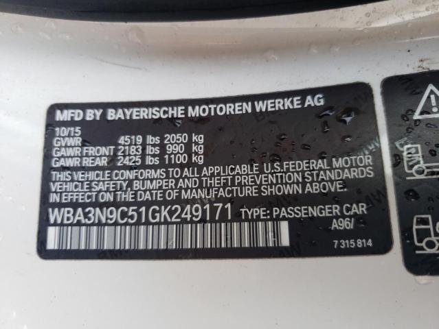 WBA3N9C51GK249171 BMW 428 XI