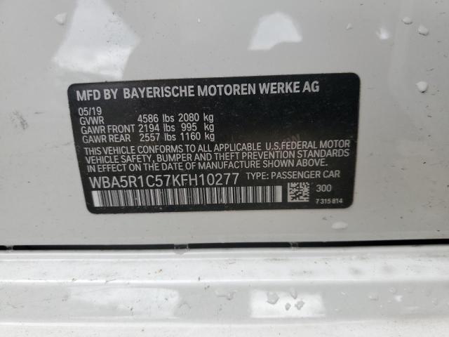 WBA5R1C57KFH10277 BMW 330I
