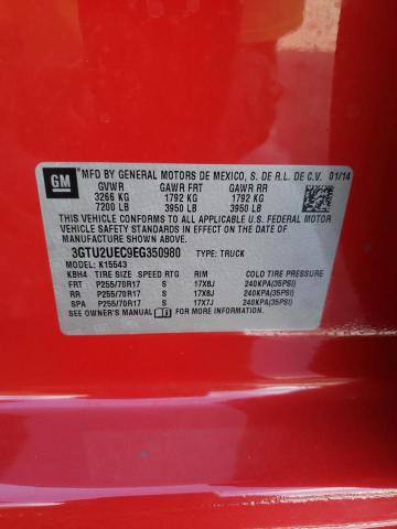 3GTU2UEC9EG350980 GMC Sierra K1500 Sle