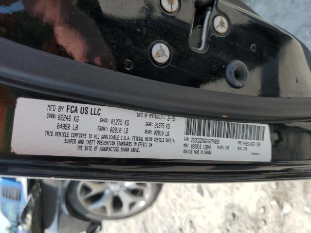 2C3CDZAG6FH774893 Dodge Challenger Sxt