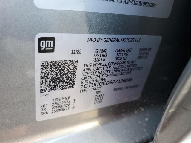 1GTUUGED6PZ136049 GMC Sierra K1500 Denali