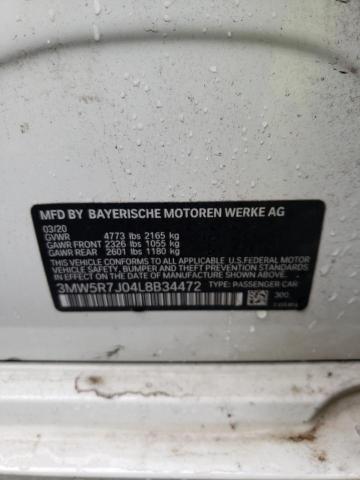 3MW5R7J04L8B34472 BMW 330XI