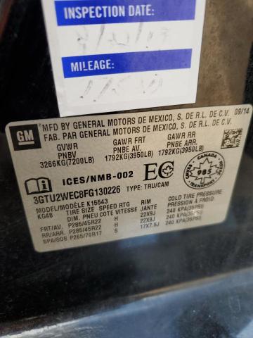 3GTU2WEC8FG130226 GMC Sierra K1500 Denali