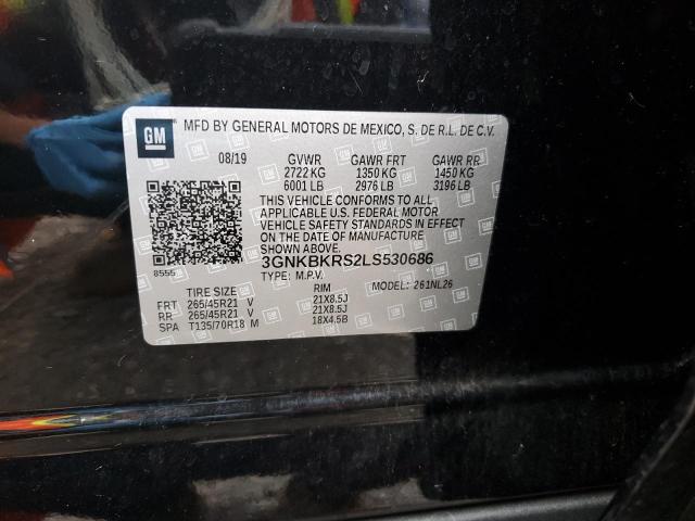 3GNKBKRS2LS530686 Chevrolet BLAZER RS
