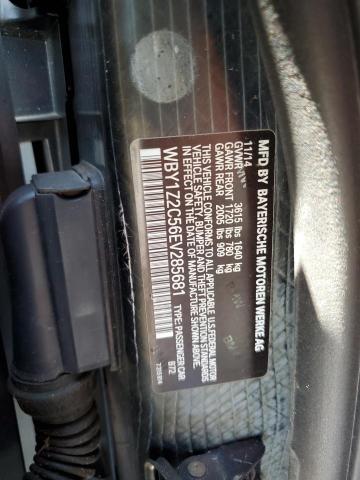 WBY1Z2C56EV285681 BMW I3 Bev