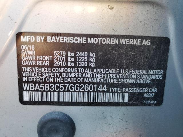 WBA5B3C57GG260144 BMW 535 XI