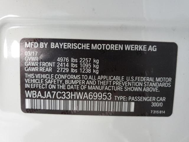 WBAJA7C33HWA69953 BMW 530 XI