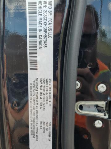 2C3CDXHG5PH579458 Dodge CHARGER GT