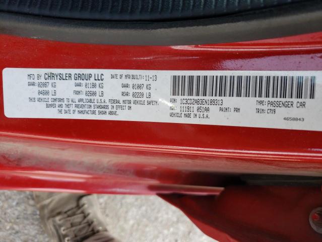 1C3CDZAB3EN189313 Dodge AVENGER SE