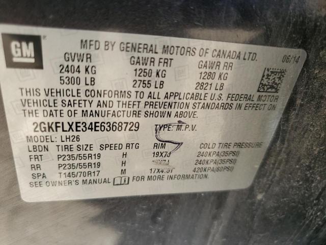 2GKFLXE34E6368729 GMC Terrain Slt