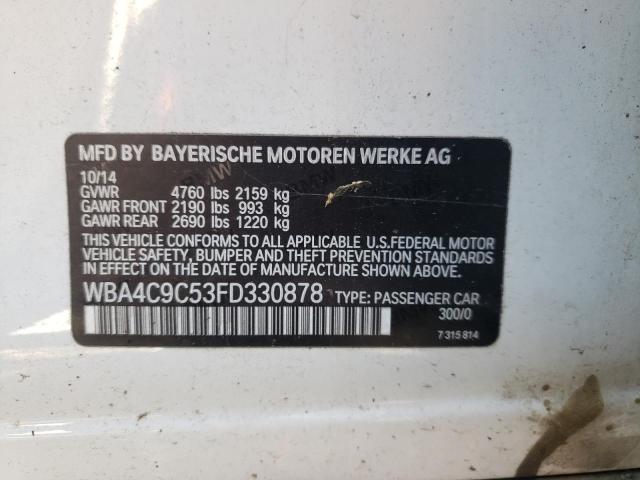 WBA4C9C53FD330878 BMW 428 Xi Gran Coupe Sulev