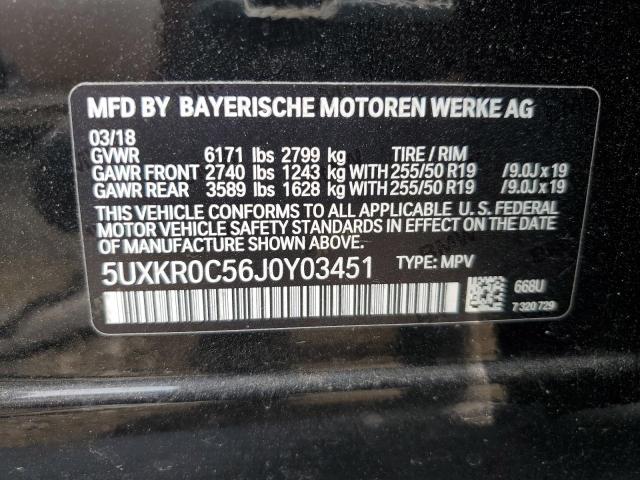 5UXKR0C56J0Y03451 BMW X5 Xdrive35i