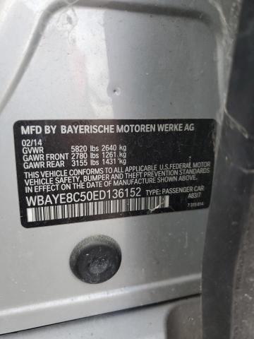 WBAYE8C50ED136152 BMW 750 LI