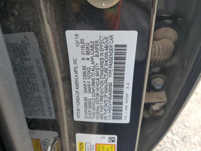 1HGCV1F45JA260082 Honda ACCORD EX
