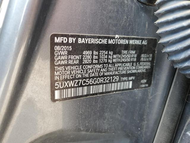 5UXWZ7C56G0R32129 BMW X3 Sdrive28i