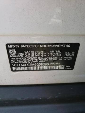 5UXTA6C02M9G58396 BMW X5 Xdrive45e