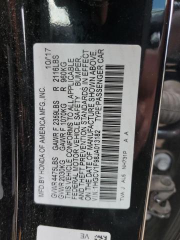 1HGCV1F98JA013182 Honda Accord Touring