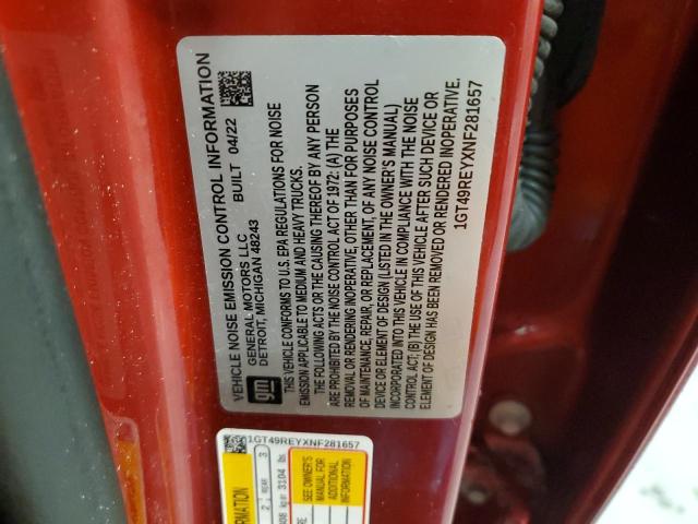 1GT49REYXNF281657 GMC Sierra K2500 Denali