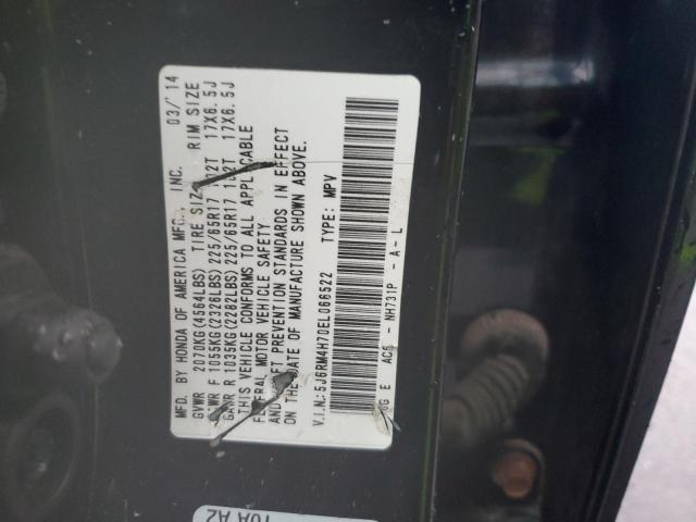 5J6RM4H70EL066522 Honda CR-V EXL