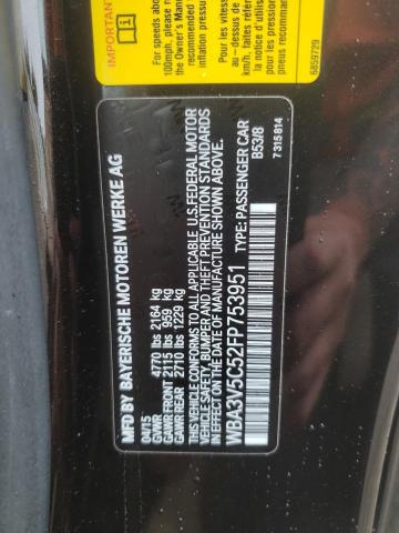 WBA3V5C52FP753951 BMW 428 I