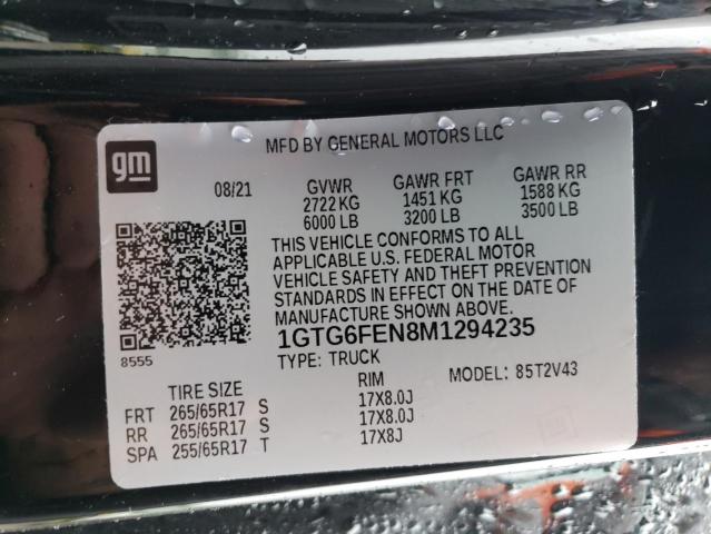 1GTG6FEN8M1294235 GMC Canyon At4