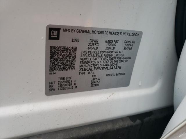 3GKALPEV8ML341376 GMC Terrain Slt