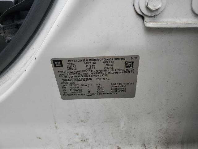 2GKALNEK8G6328646 GMC Terrain Sle