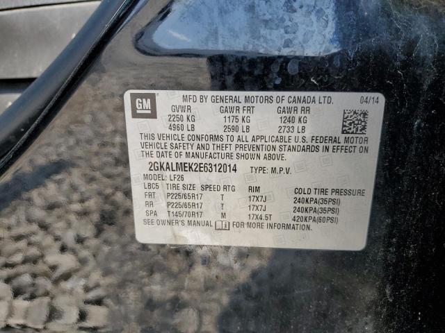 2GKALMEK2E6312014 GMC Terrain Sle