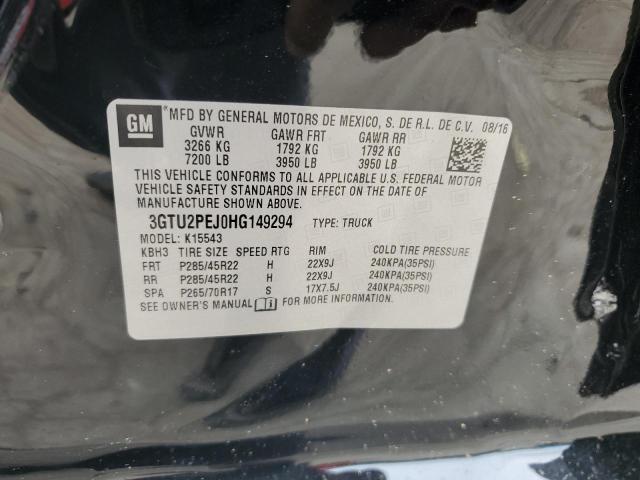3GTU2PEJ0HG149294 GMC Sierra K1500 Denali