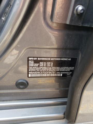 WBA6D6C57GGF94791 BMW 650 Xi Gran Coupe