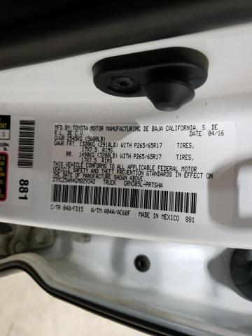 3TMCZ5AN4GM029342 Toyota TACOMA DOU