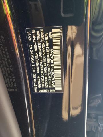 WP1AE2A29GLA64269 Porsche Cayenne Se