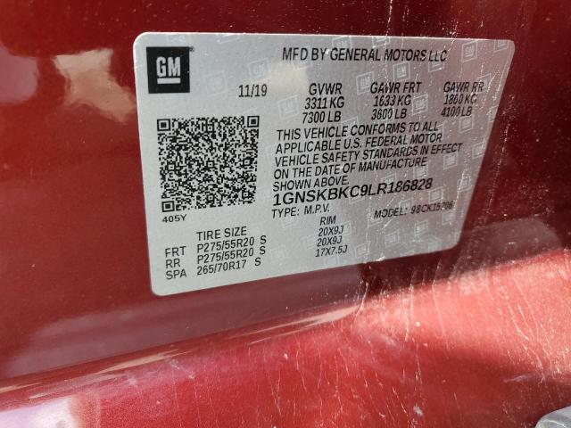 1GNSKBKC9LR186828 Chevrolet TAHOE K150