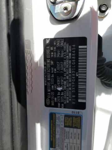 5XYPG4A31LG688454 KIA SORENTO L